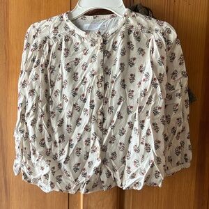 Skort and white blouse!